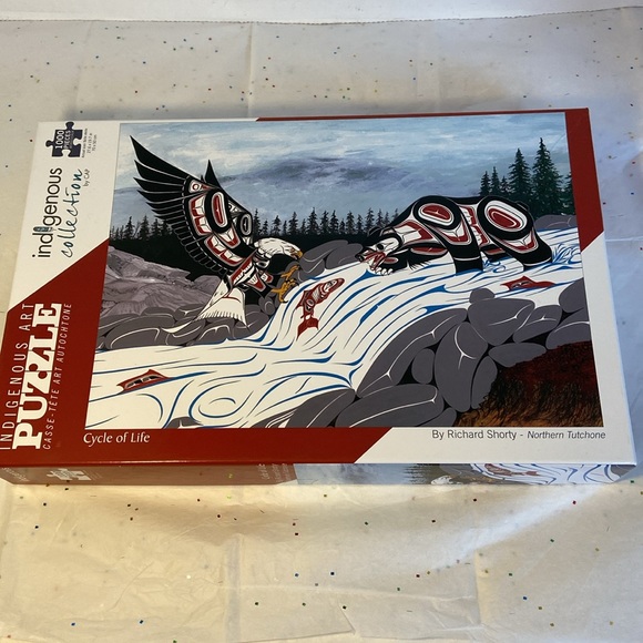 Richard Shorty Indigenous Art 1000 pc Puzzle NIB - Picture 2 of 9